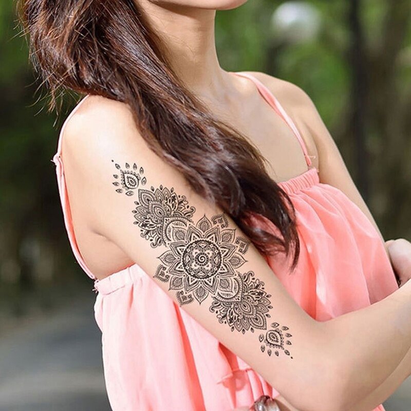 Henna-Paste für temporäre Tattoos